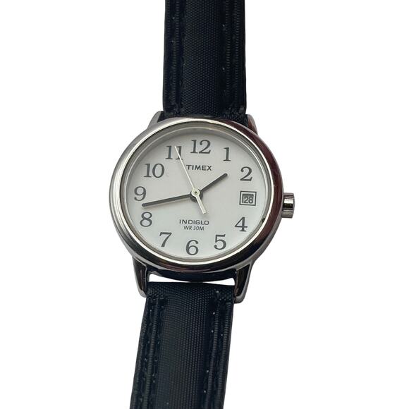 Timex Indiglo Womens Watch 25mm - New Battery - New Adjustable Band - WR 30m - Picture 1 of 9